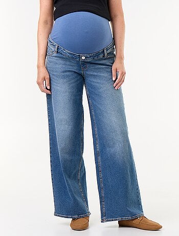 Vaquero premamá wide leg