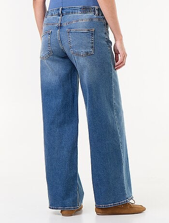 Vaquero premamá wide leg
