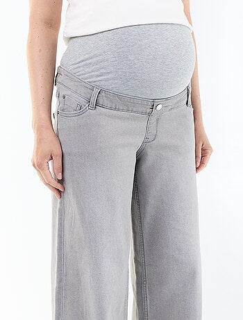 Vaquero premamá wide leg