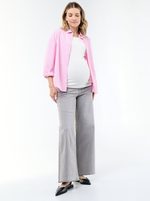 Vaquero premamá wide leg - Kiabi Vaquero premamá wide leg - Kiabi