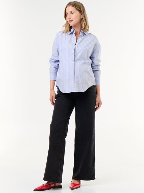 Vaquero premamá wide leg - Kiabi