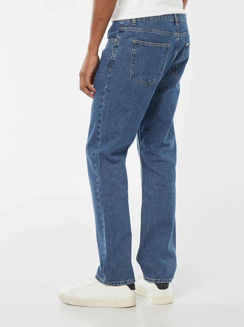 Vaquero recto - L32 AZUL - Kiabi