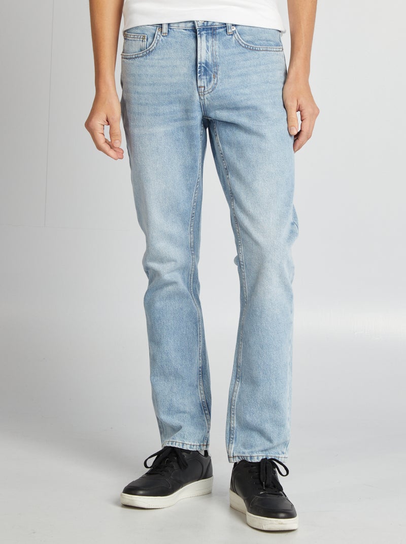 Vaquero recto - L32 AZUL - Kiabi