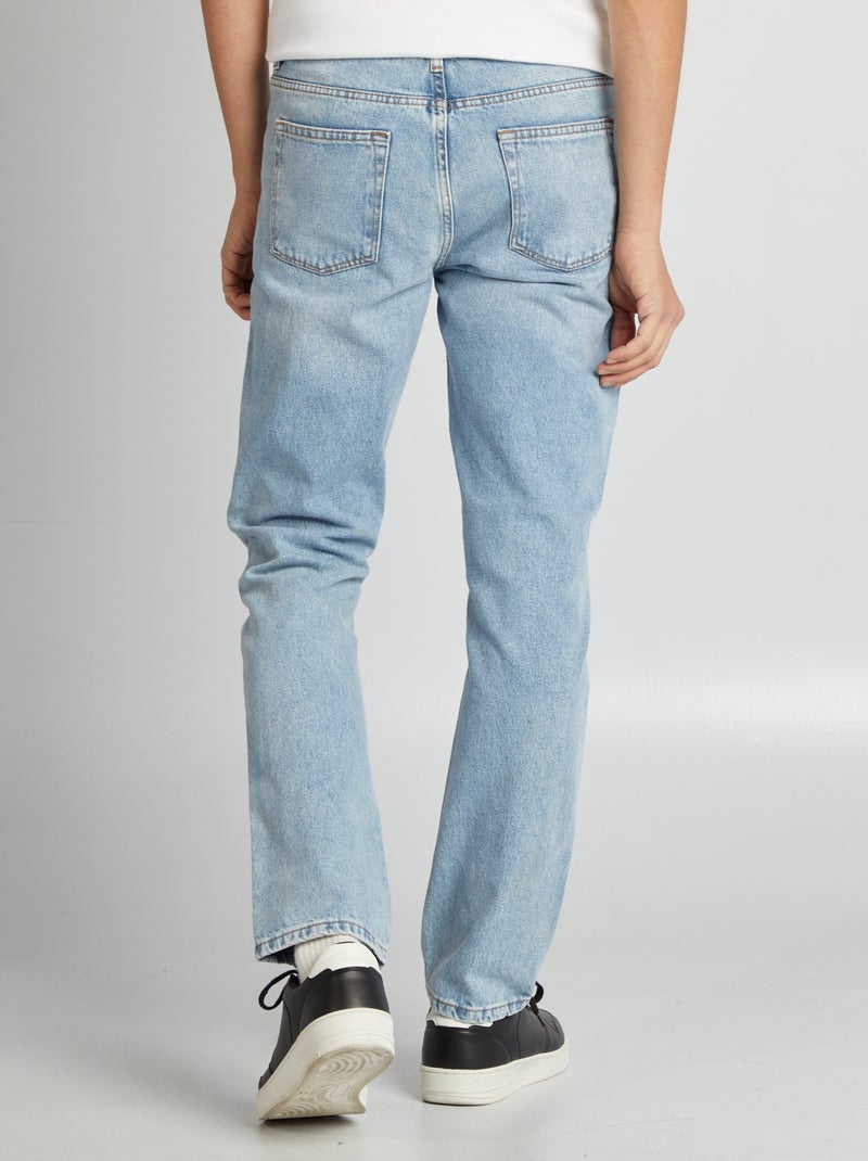 Vaquero recto - L32 AZUL - Kiabi