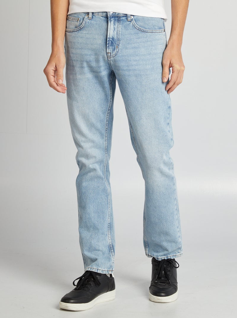 Vaquero recto - L32 AZUL - Kiabi