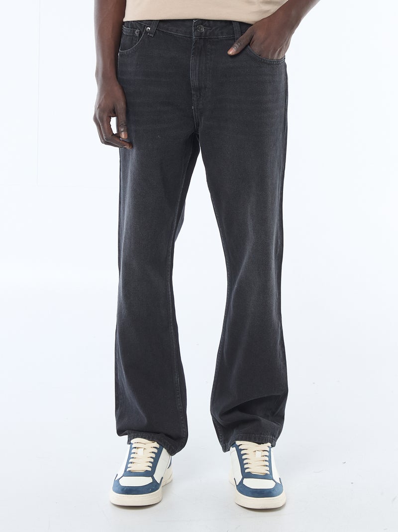 Vaquero recto - L32 GRIS - Kiabi