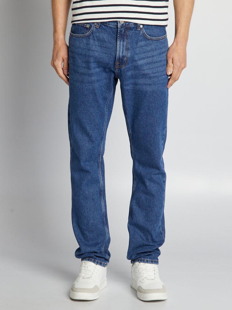 Vaquero recto - L34 AZUL - Kiabi