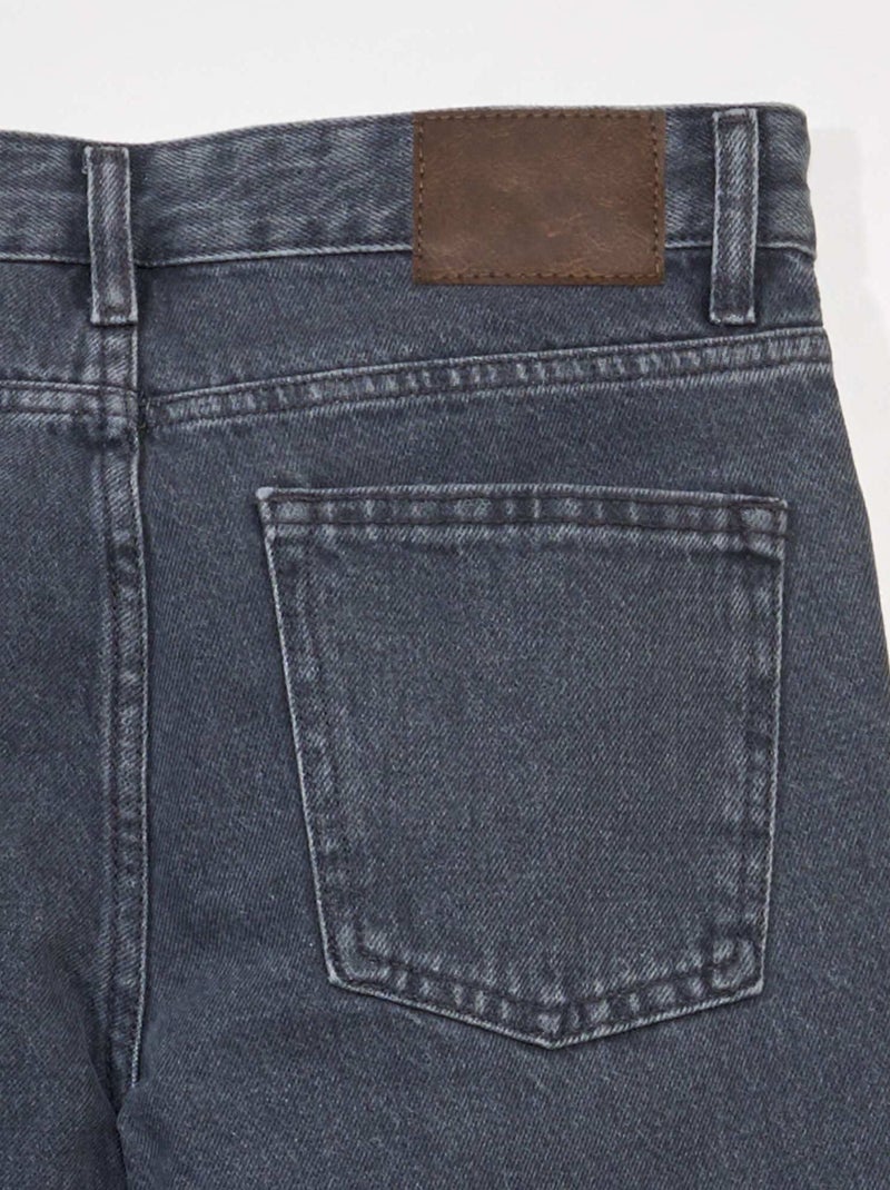 Vaquero recto - L34 GRIS - Kiabi