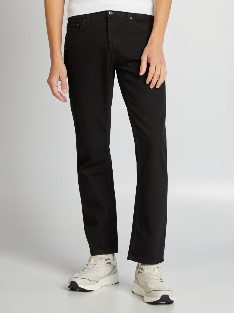 Vaquero recto - L34 NEGRO - Kiabi