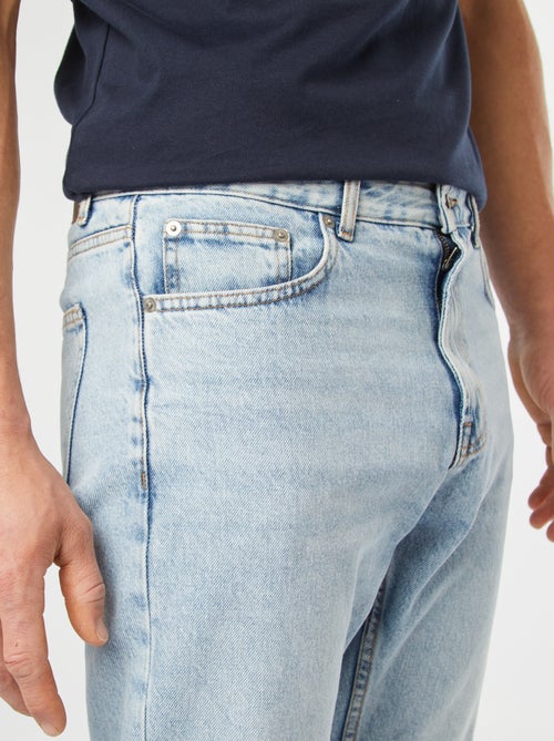 Vaquero recto con 5 bolsillos - L30 - Kiabi