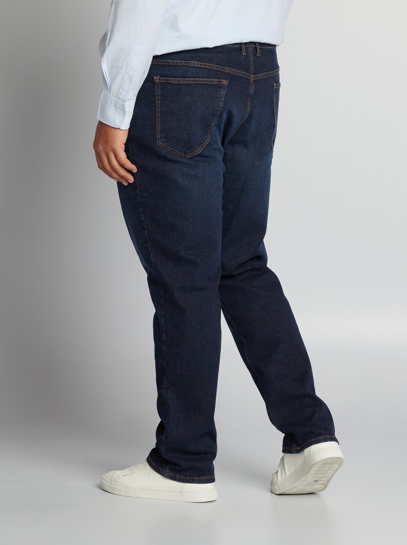 Vaquero recto con 5 bolsillos - L30 AZUL - Kiabi