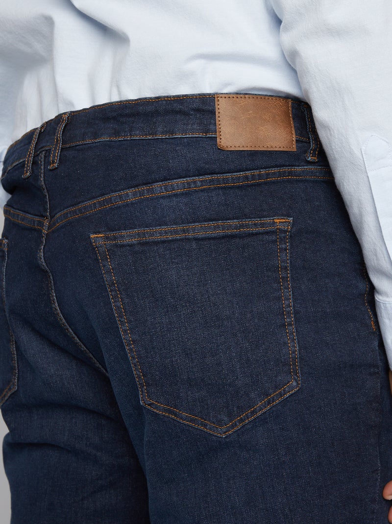 Vaquero recto con 5 bolsillos - L30 AZUL - Kiabi