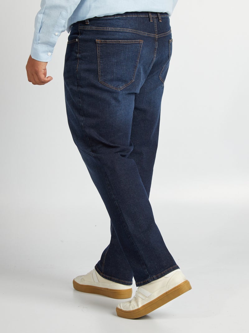 Vaquero recto con 5 bolsillos - L32 AZUL - Kiabi