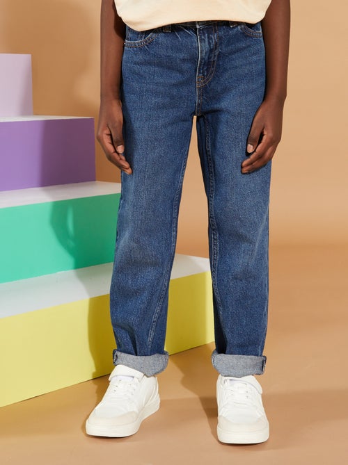 Vaquero recto con 5 bolsillos - Kiabi