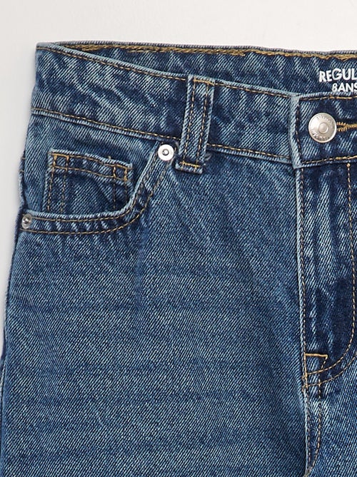 Vaquero recto con 5 bolsillos - Kiabi