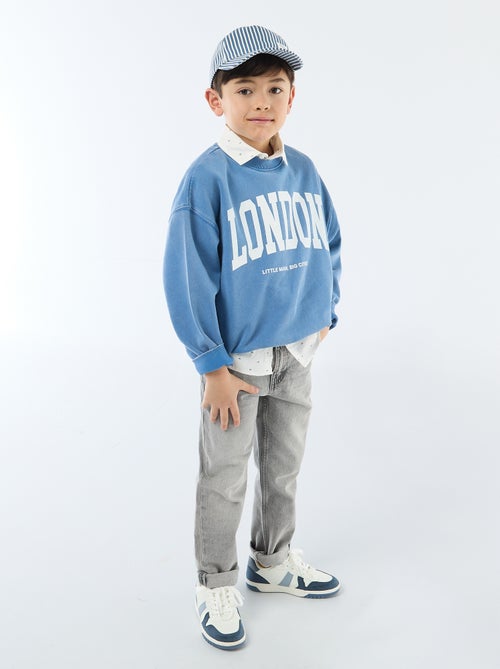 Vaquero recto con 5 bolsillos - Kiabi