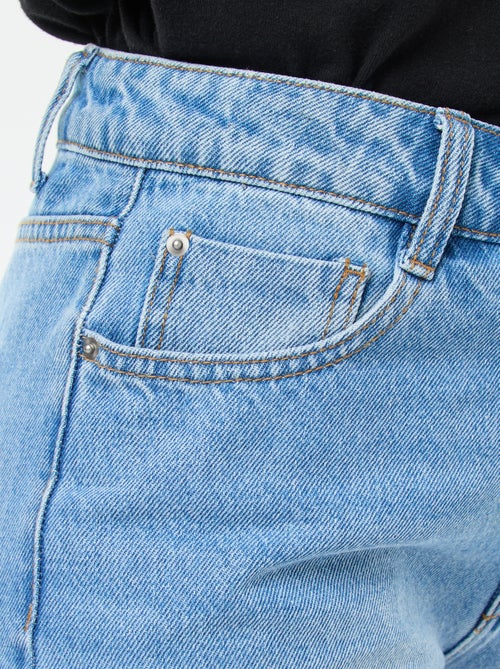 Vaquero recto de corte regular - L28 - Kiabi Vaquero recto de corte regular - L28 - Kiabi