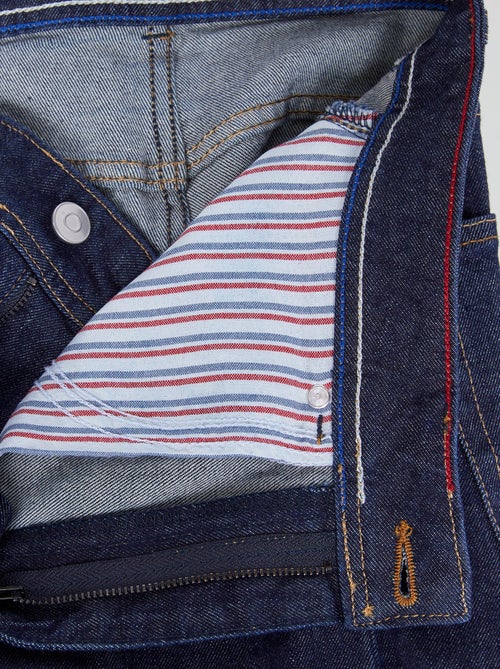 Vaquero recto de talle alto - Fabricado en Francia - Kiabi