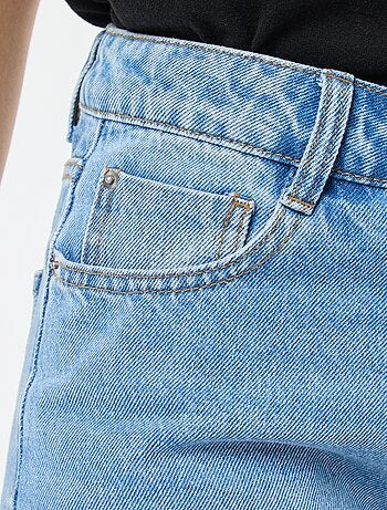 Jean recto denim de algodón