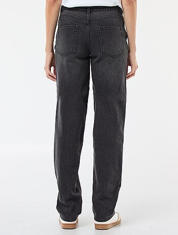 Vaquero recto regular fit de algodón - L28