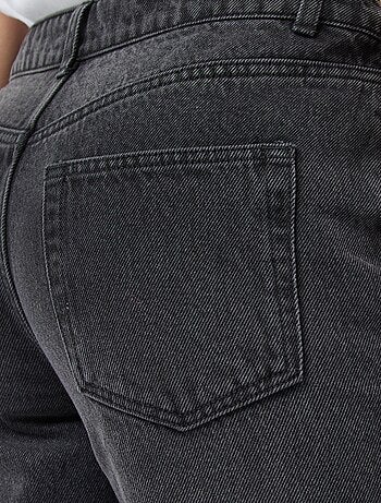 Vaquero recto regular fit de algodón - L28