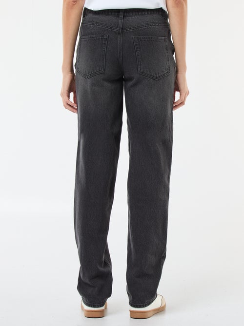 Vaquero recto regular fit de algodón - L28 - Kiabi