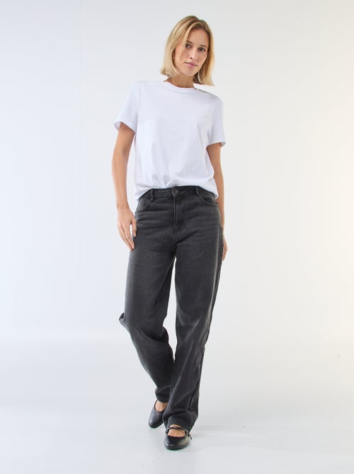 Vaquero recto vaquero de algodón - Kiabi