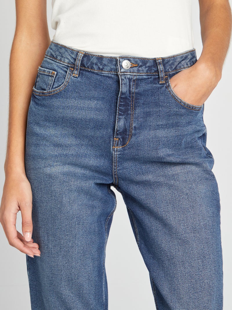 Vaquero regular - L32 AZUL - Kiabi