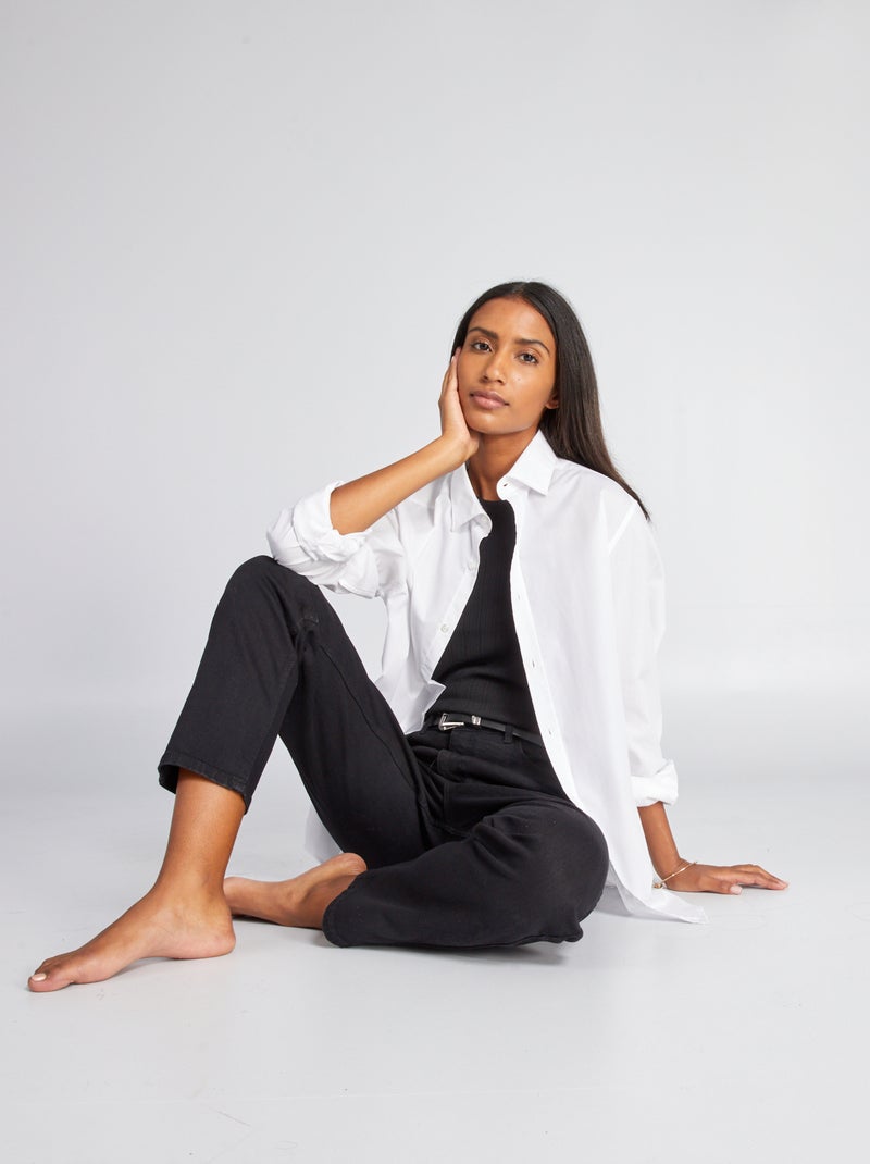 Vaquero regular - L32 NEGRO - Kiabi