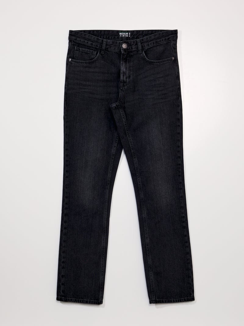 Vaquero regular - L32 NEGRO - Kiabi