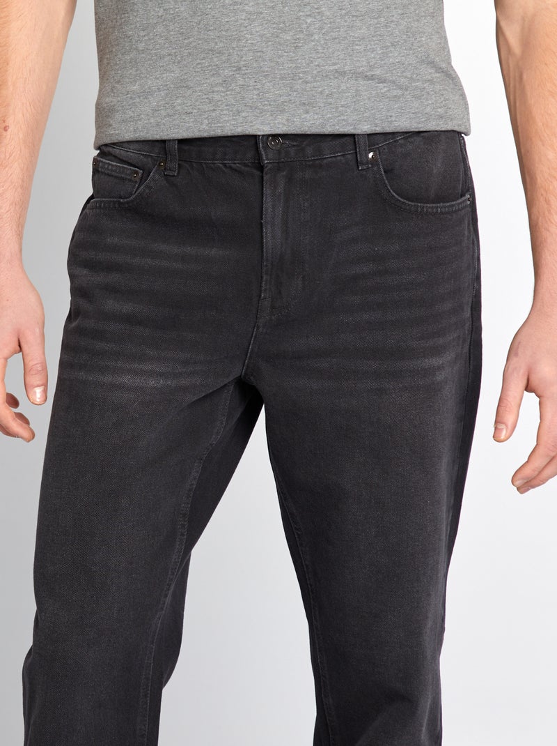 Vaquero regular - L36 GRIS - Kiabi