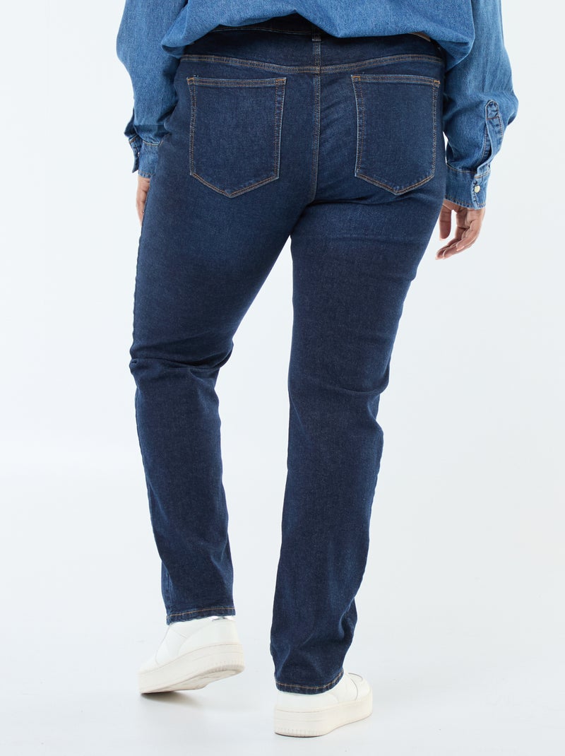 Vaquero regular 5 bolsillos L30 AZUL - Kiabi