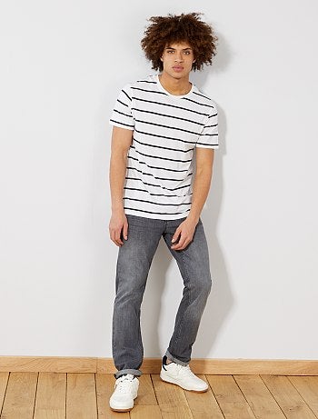 Vaquero regular con 5 bolsillos - Kiabi