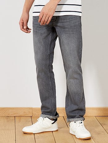 Vaquero regular con 5 bolsillos - Kiabi