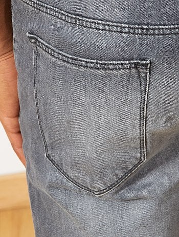 Vaquero regular con 5 bolsillos largo US 34 - Kiabi