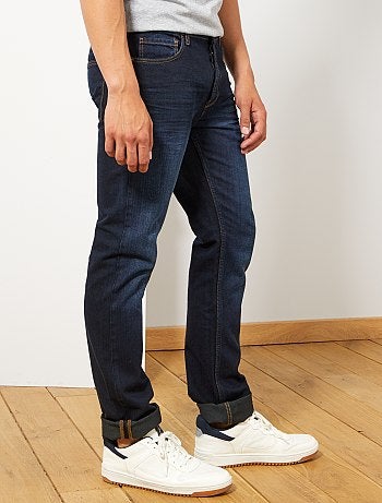 Vaquero regular con 5 bolsillos largo US 34 - Kiabi