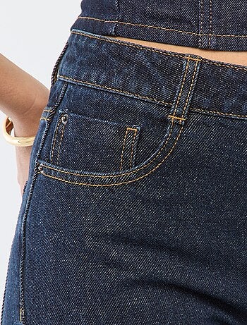 Pantalón vaquero regular de algodón - L34