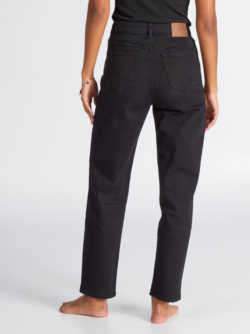 Vaquero regular de tiro alto - L34 NEGRO - Kiabi