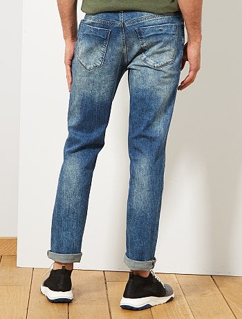 Vaquero regular descolorido - Kiabi