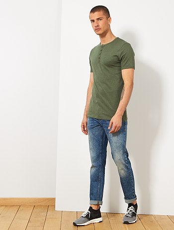 Vaquero regular descolorido - Kiabi