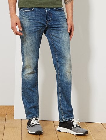 Vaquero regular descolorido - Kiabi