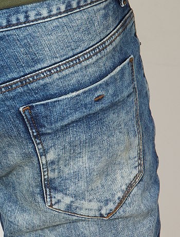 Vaquero regular descolorido - Kiabi