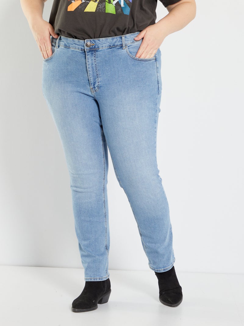 Vaquero regular elástico AZUL - Kiabi