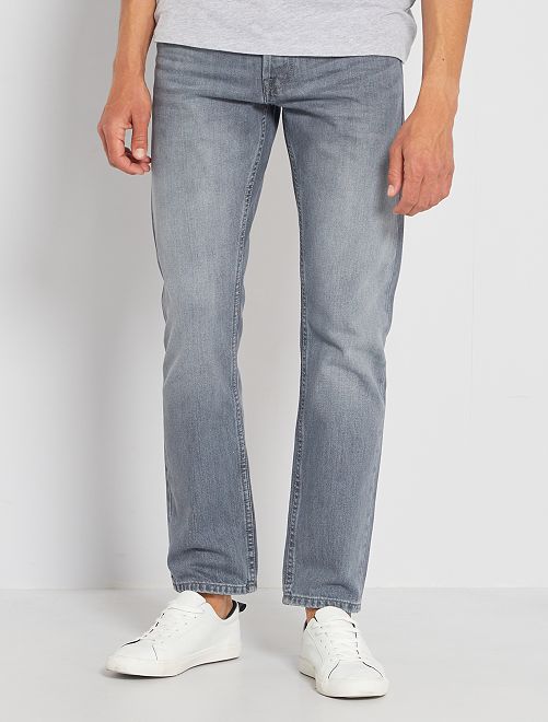 Vaquero regular L30 - GRIS - Kiabi - 15.00€