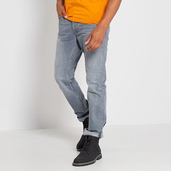 Vaquero regular L34 'eco-concepción' Hombre talla S-XXL - GRIS - Kiabi -  15,00€