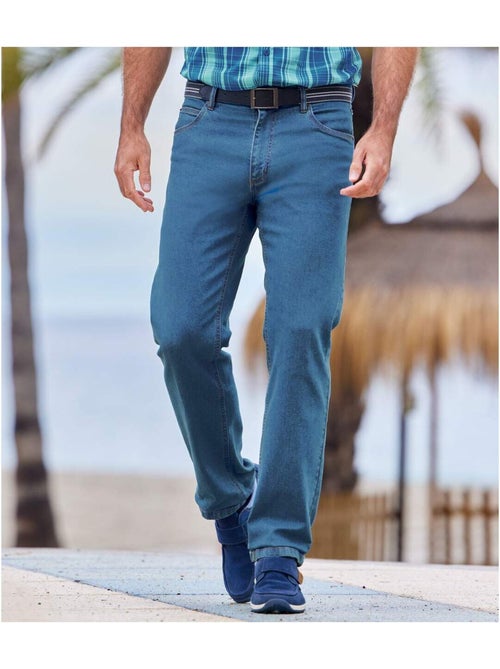 Vaquero regular stretch de denim - Kiabi Vaquero regular stretch de denim - Kiabi
