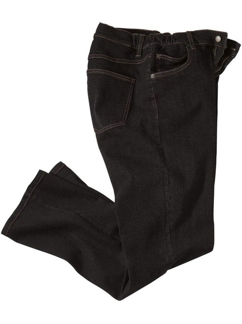 Vaquero regular stretch de denim con cinturilla confort - Kiabi Vaquero regular stretch de denim con cinturilla confort - Kiabi