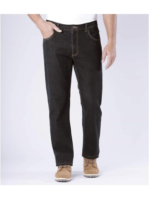 Vaquero regular stretch de denim con cinturilla confort - Kiabi Vaquero regular stretch de denim con cinturilla confort - Kiabi