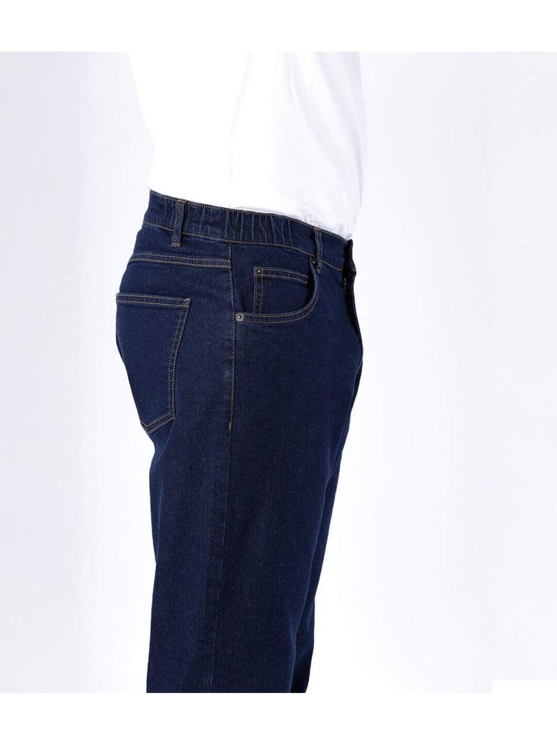 Vaquero regular stretch de denim en bruto, máximo confort Azul - Kiabi