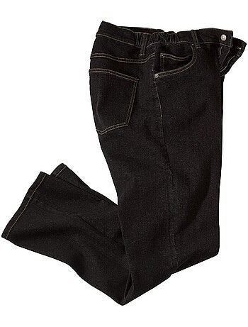 Vaquero stretch de denim con cinturilla elástica